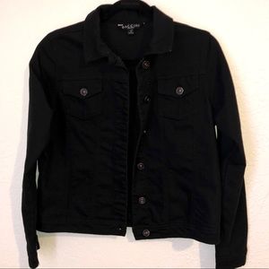 Black Jean Jacket